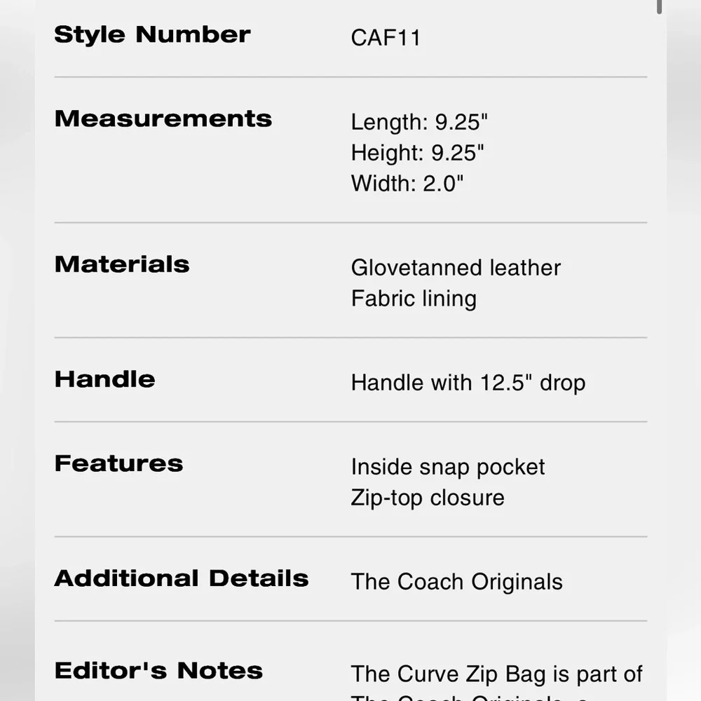 SOLD Coach Curve Zip Bag (Hunter Green) - Picture 6 of 7
